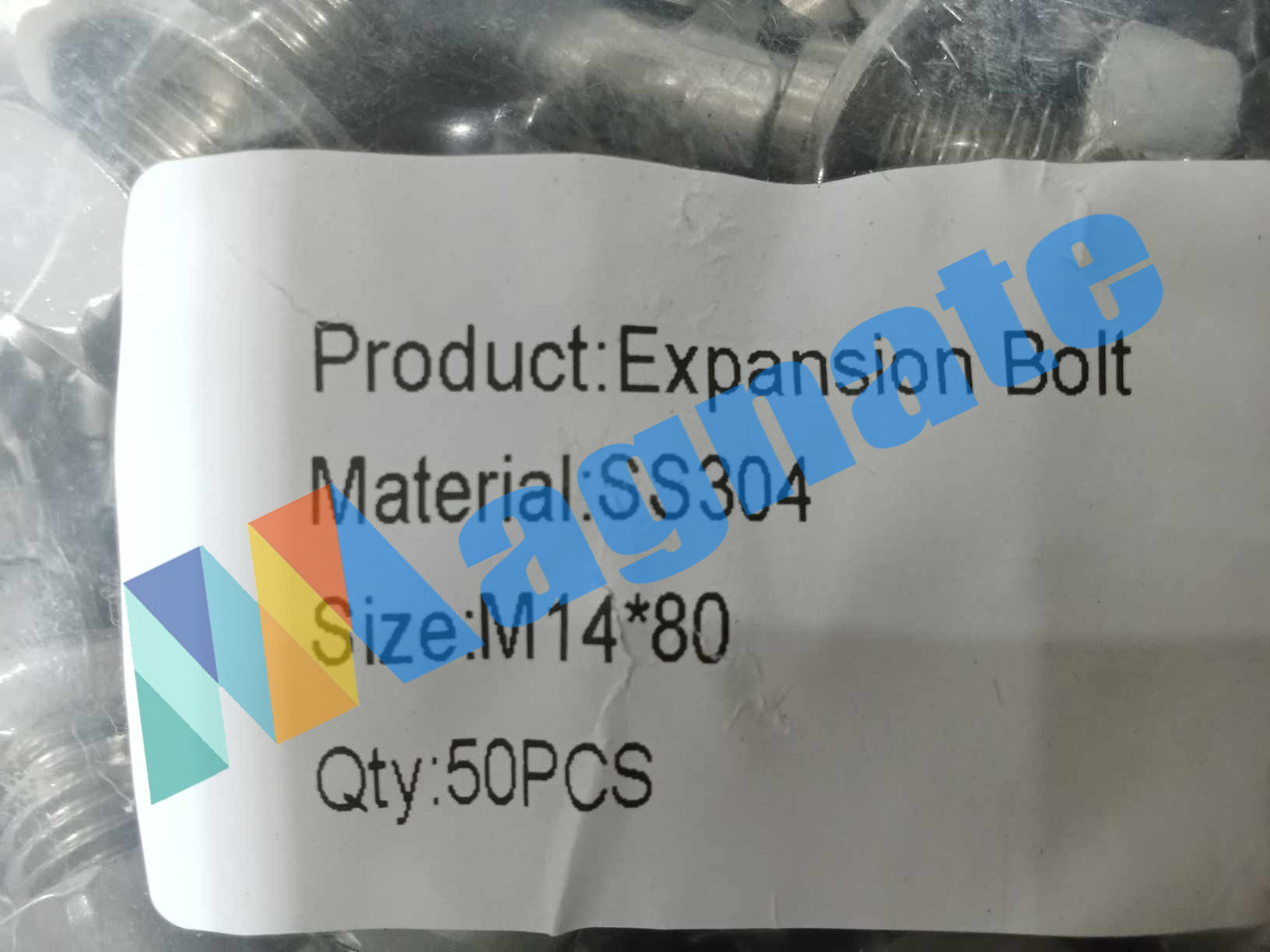Expansion Bolt Material: SS304 Size: M14*80
