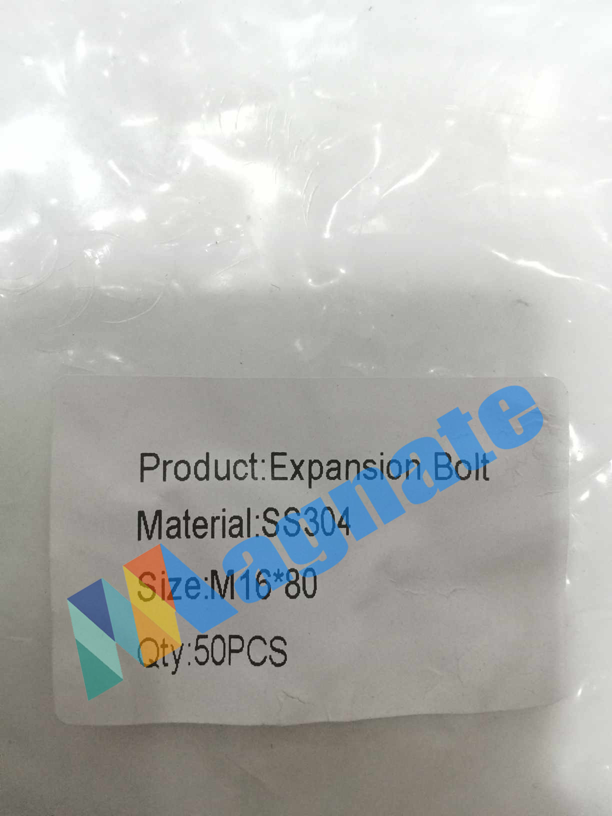 Expansion Bolt Material: SS304 Size: M16*80