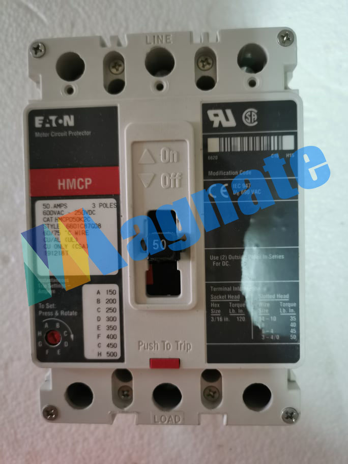 Eaton Series C Motor Circuit Protector PN: HMCP050K2C