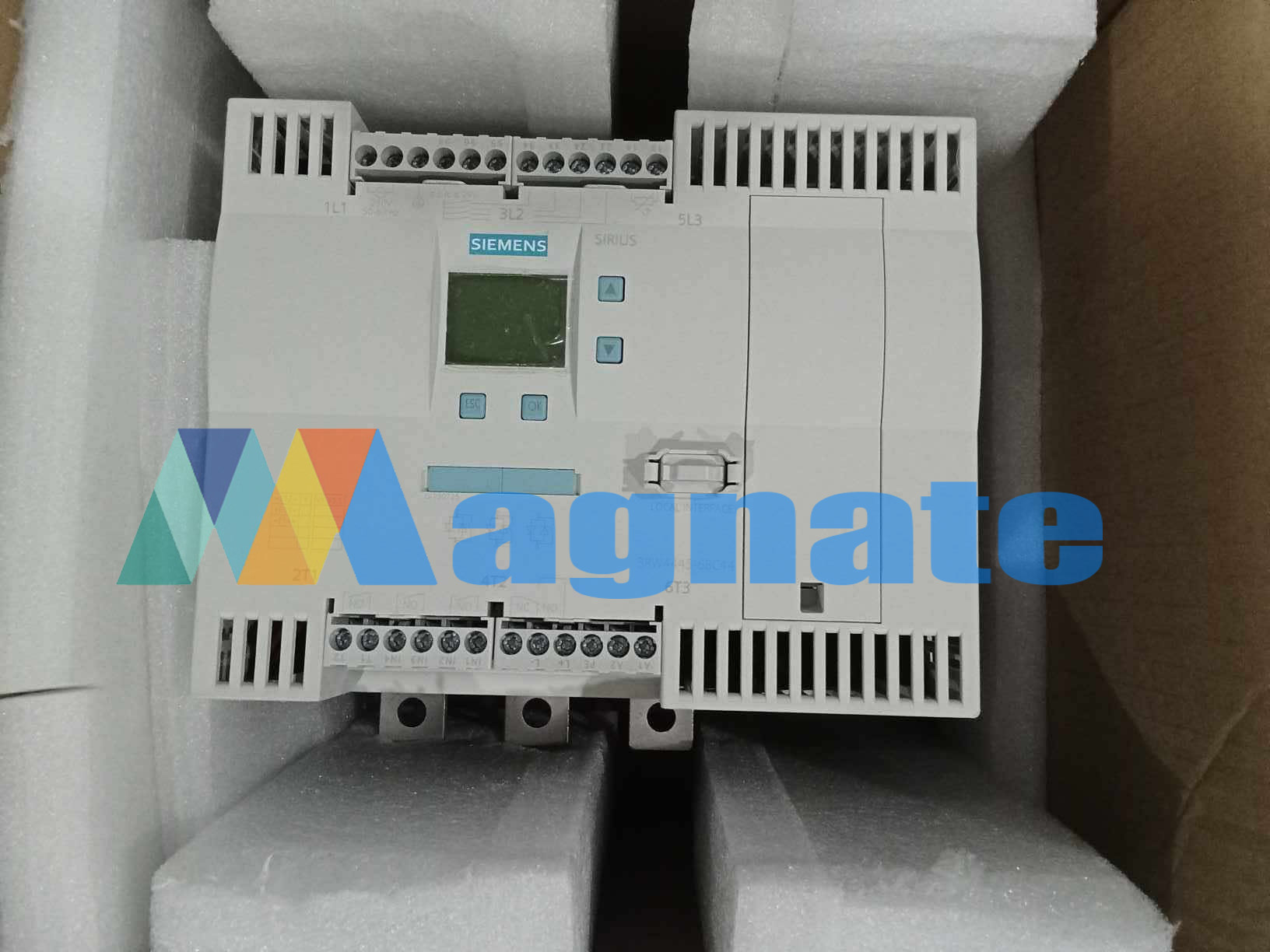 Siemens Soft Starter, SIRIUS, 3RW4445-6BC44 480V, 3ph, 60Hz