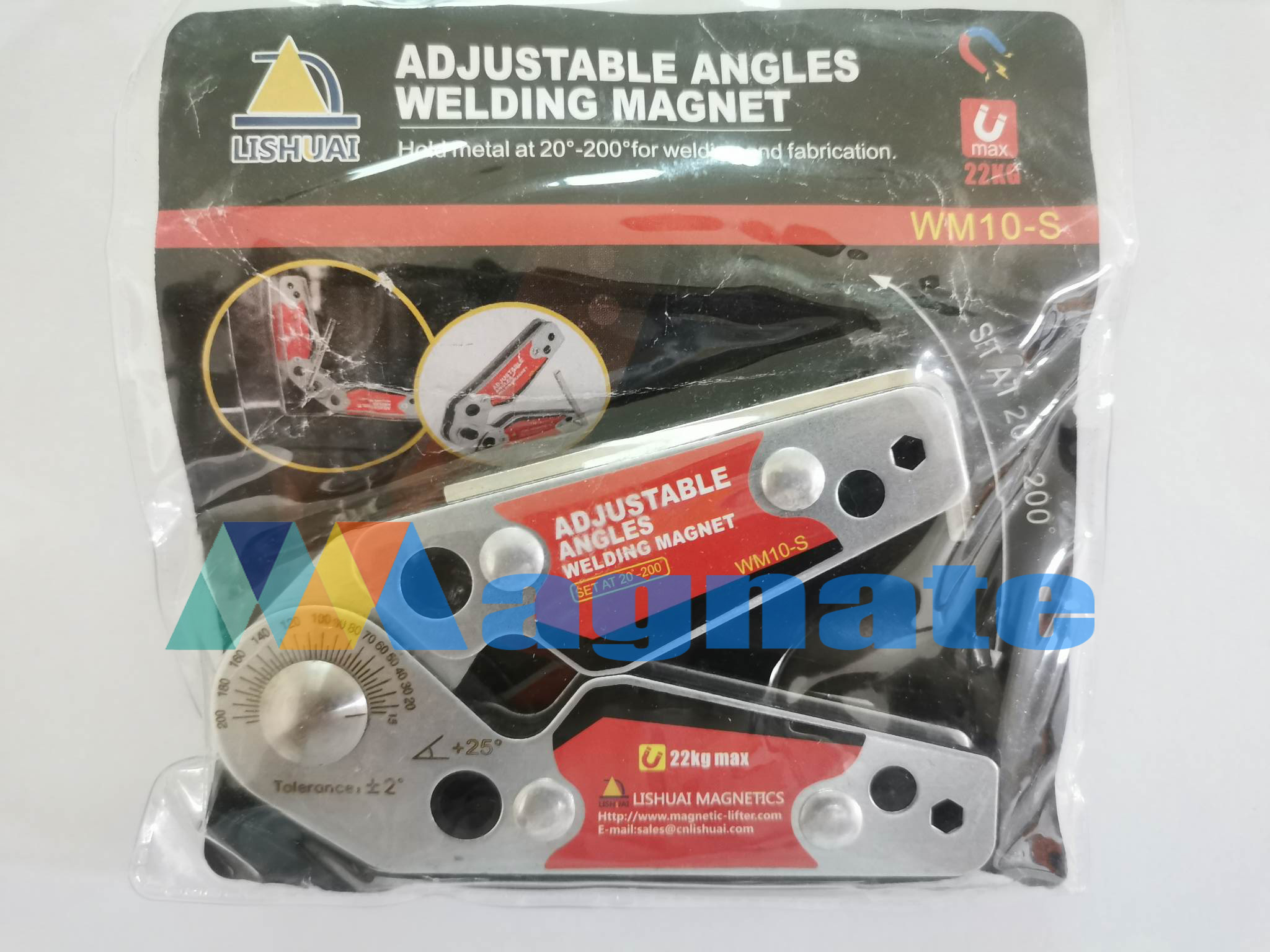 20-200 Degree Adjustable Angles Welding Magnet clamp PN: WM10-S