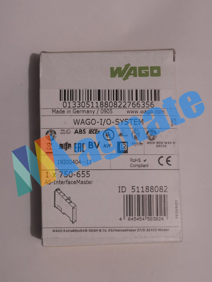 Wago AS-InterfaceMaster,  PN: 750-655