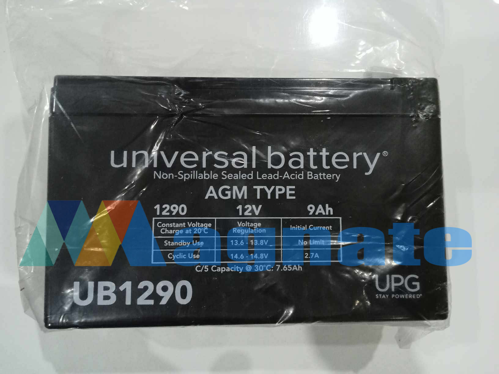 Sealed Lead Battery UB1290 12V, 9AH, 108WH