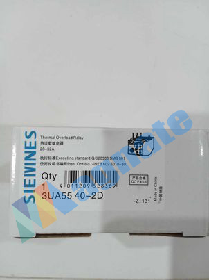 Siemens  Overload Relay 3UA55-40-2D