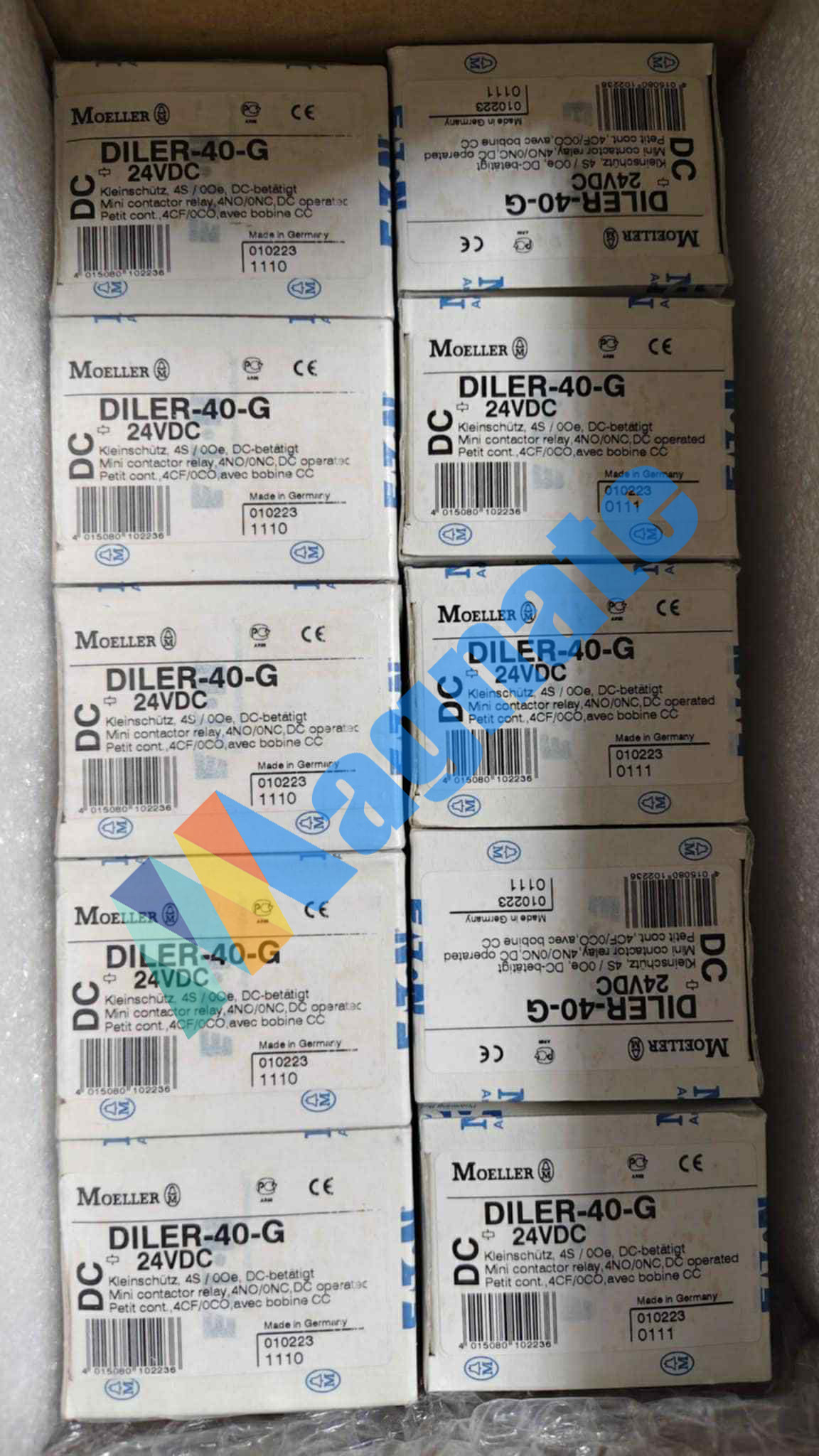 Brand: Moeller Contactor PN: DIL ER-40-G