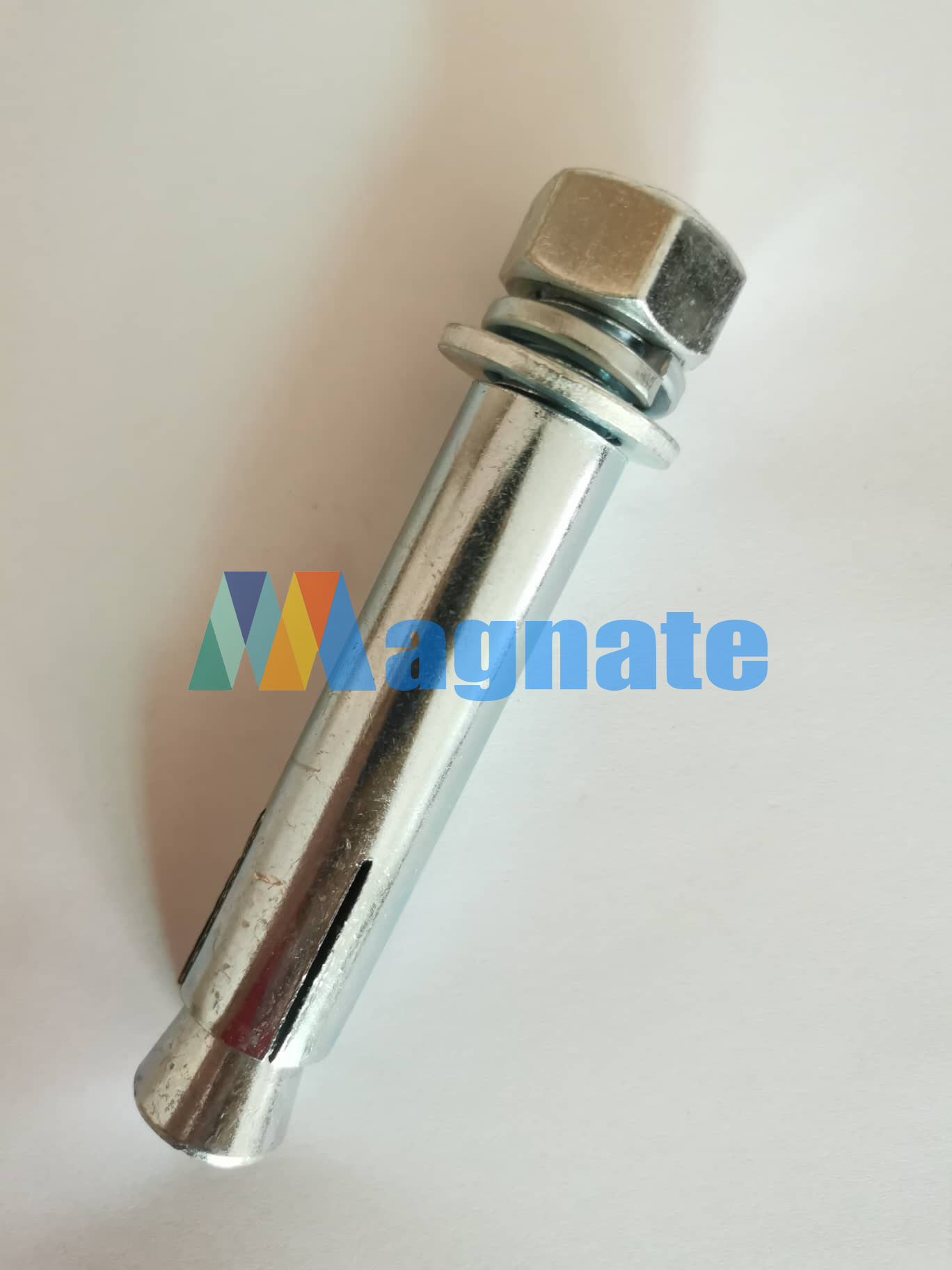 BOLT, ANCHOR with NUT and WASHER Material: GALVANIZED Size: M16*120