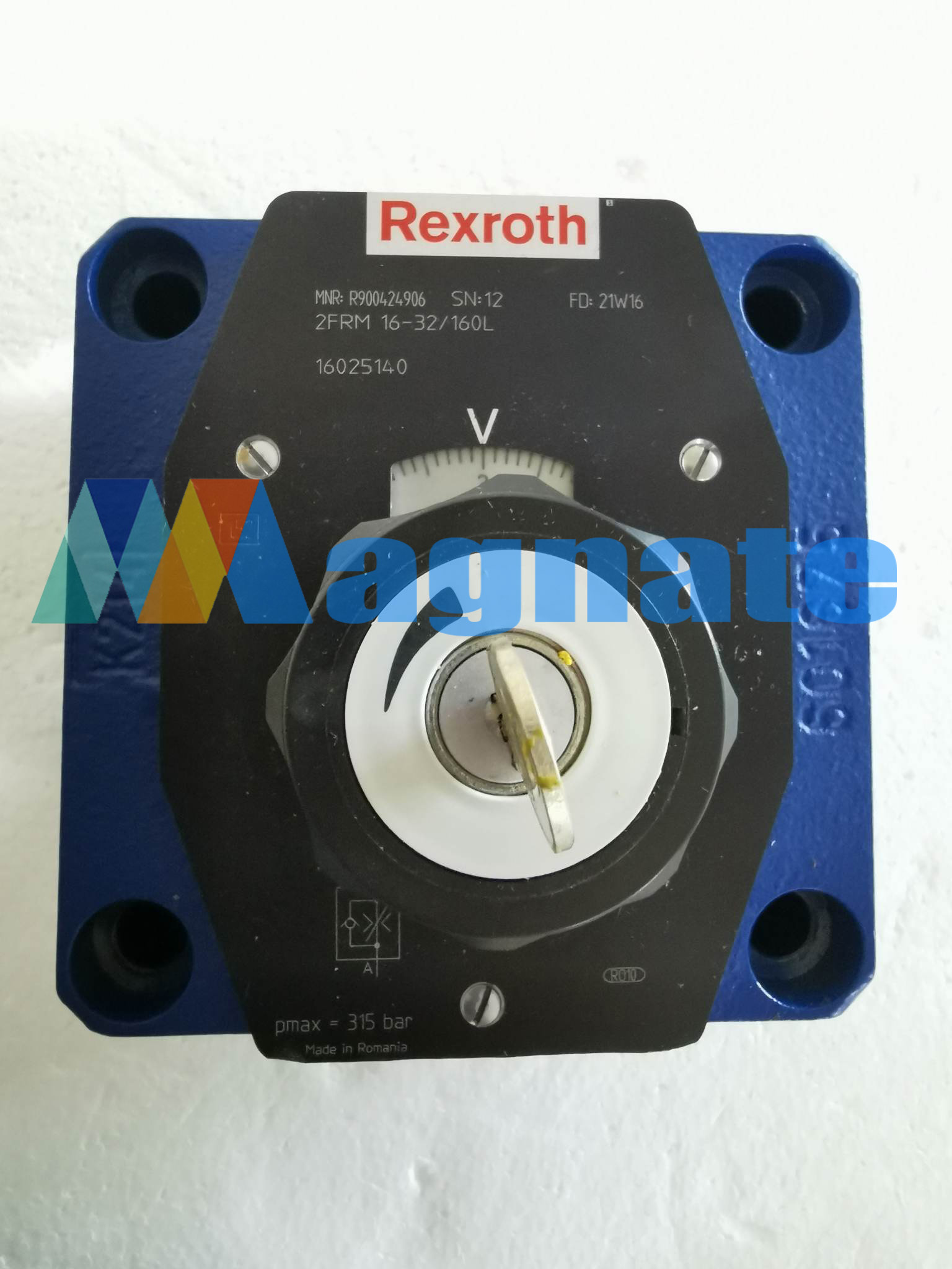 Brand: Bosch Rexroth Flow Control Valve R900424906 Code: 2FRM 16-3X/160L